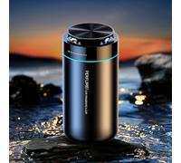 Ambientador para coche, difusor de aroma recargable por USB con purificador de iones negativos, difusor eléctrico para interior de vehículo (mares y océanos)