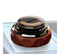 Ambientador Para Coche - Difusor De Aromaterapia | Ambientadores Para Coche | Ambientador Solar Para Coche, Difusor De Aromaterapia Giratorio Con Energía Solar Para Coche, Con A