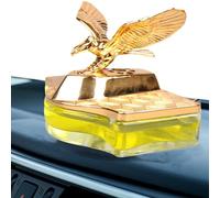 Ambientador para coche, diseño de águila, diseño de animales voladores, adorno de aromaterapia galvanizado, decoración interior de perfume