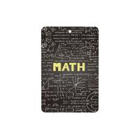 Ambientador para coche, diseño de matemáticas, 10 piezas, hojas de ambientador con cuerda para coches y hogar