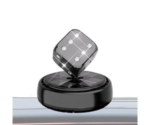Ambientador Para Coche | Energía Solar Rotando Ambientador De Automóvil,Revestimiento De Automóvil, Dados de Neutralización de Olor Larga Duración para furgoneta Viaje Viaje Viaje Por Carretera