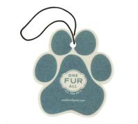 Ambientador para coche One Fur All Pet House, paquete de 4, mar Mediterr neo, no t xico, elimina olores de mascotas y es apto para espacios peque