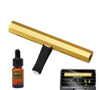 Ambientador para coche - Perfume de aromaterapia para boquilla de aire | Ventilador de salida de aire de aleación de aluminio Perfume creativo para coches - Para interior de coche, dormitorio, salón