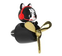 Ambientador para coche piloto, clip de ventilación para ambientador de coche,Perfume automotriz de gato piloto de dibujos animados - Adorno lindo del aromaterapia del difusor del coche, ambientadores