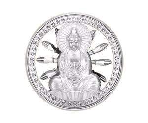 Ambientador para coche, salida de aire, adorno de aromaterapia, accesorio para coche, diseño de Buda centenario, de larga duración, difusor de aromaterapia para el Val