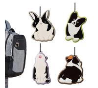 Ambientador Para El Coche - 4 Piezas De Colgante Automotriz,Pastilla Ambientador Coche Duradera Con Diseño Animal | Para Mujeres Hombres Automoción Hogar Armario Taquilla Baño Dormitorio
