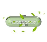 Ambientador para frigorífico - Absorbente de olores de carbón activo, filtro purificador reutilizable, elimina olores naturales | Tecnología Biónica antihumedad con diseño compacto que ahorra espacio