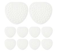 Ambientador para pantalla de urinario - PP primario y , alfombra 10PCS 19x17cm, escudo de perfume antiobstrucción semántica profundo, filtro de malla de material secundario | Cojín para
