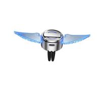 Ambientador para ventilación de coche, ambientador automático, perfume decorativo de aromaterapia, clip de fragancia de coche con efecto de luz, difusor de viento para vehículo, 25 g