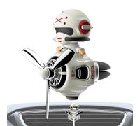 Ambientador para ventilación de coche, ambientador de aire acondicionado de coche piloto, ambientadores de coche de larga duración, clip de ventilación para amigos, familiares, niños, niñas y adultos