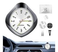 Ambientador para ventilación de coche, ventilación difusora de ambientador para coche | Ambientador Difusor de Aroma para Coche - Perfume de ventilación en forma de reloj, decoración luminosa para aut