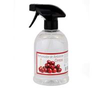 Ambientador Perfumador Concentrado Aroma Cereza | Botella con Pulverizador de 500 ml de Ambientador Líquido Concentrado | Duradero, Dulce y Refrescante