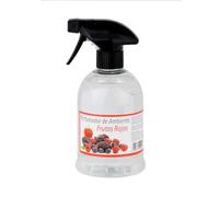 Ambientador Perfumador Concentrado Aroma Frutos Rojos | Botella con Pulverizador de 500 ml con Fragancia Duradera, Afrutado y Dulce