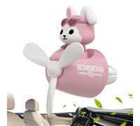 Ambientador Piloto para Coche,Ambientador Piloto para Coche,Difusor de ventilador de salida de aire para coche Animal Pilot - Perfume para con 2 Pastillas de Aromaterapia, Accesorios para