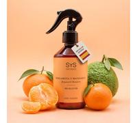Ambientador Pulverizador Bergamota y Mandarina 1991 - 300 ml - SYS Aromas | Spray Concentrado - Aroma Cítrico y Herbal - Fragancia Duradera, Elimina Olores - Ideal para Hogar, Oficina, Baño - 300 ml
