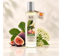 Ambientador Pulverizador Higuera y Raíz Angélica - 100 ml - SYS Aromas | Aroma Herbal, Afrutado y Refrescante - Fragancia Duradera, Elimina Olores - Para Hogar, Oficina, Baño, Coche - 100 ml