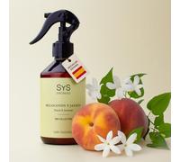 Ambientador Pulverizador Melocotón y Jazmín 1991-300 ml - SYS Aromas | Spray Concentrado - Aroma Dulce y Floral - Fragancia Duradera, Elimina Olores - Ideal para Hogar, Oficina, Baño - 300 ml