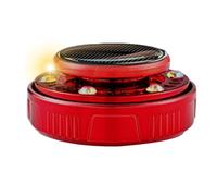 Ambientador solar giratorio | Adornos seguros para el salpicadero, de larga duración, ambientadores solares para coche, fácil de usar