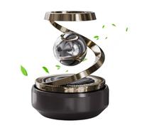 Ambientador solar giratorio para aromaterapia para coche, fragancia duradera con función de rotación automática, perfecto para mejorar tu coche y hogar con aromas agradables