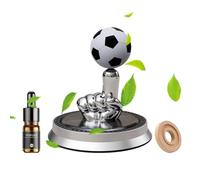Ambientador solar giratorio para coche - Ambientador de aire para coche de fútbol de dedo con rotación solar,Accesorios de decoración de interiores difusos de aromaterapia de de bola flotante gi