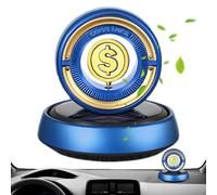 Ambientador solar giratorio para coche, ambientador de coche con energía solar | Diseño robusto de aromaterapia solar,Accesorios para automóviles, eliminador de olores de coche, perfume de voy
