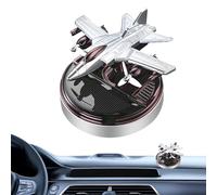 Ambientador solar giratorio para coche, ambientador de difusor de coche rotativo de avión de camuflaje, ambientador solar de aromaterapia, perfume de coche, para aceites, cazador de olores,