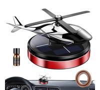 Ambientador solar giratorio para coche, ambientador de helicóptero, purificador de fragancia, difusor de aceite natural para desodorización y fatiga, para coche y hogar