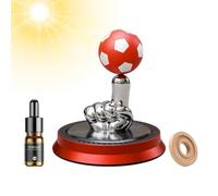 Ambientador Solar Giratorio para Coche | Ambientador para coche con dedos de fútbol | Aromaterapia de fragancia de larga duración del perfume giratorio solar del coche, accesorios de la decoración del