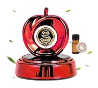 Ambientador solar giratorio para coche,Ambientador solar para coche | Adorno de perfume interior para el hogar - Difusor de aceite de esencia de diseño de frutas, adorno de perfume de pero