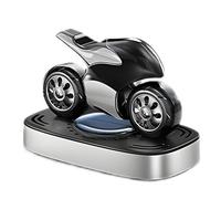 Ambientador Solar Giratorio para Coche | Decoración con Aromaterapia Para Moto | Desodorizador Giratorio con Energía Solar para Vehículos y Espacios Interiores