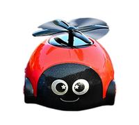 Ambientador solar giratorio para coche, difusor de caricatura, forma de helicóptero de aromaterapia, pequeño perfume para camión y vehículo