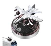 Ambientador solar giratorio para coche, difusor solar de aceite de aromaterapia, camuflaje avión, fragancia para coche, accesorios para decoración interior, eliminador de olores para un olor fuerte