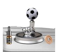 Ambientador solar para coche | Ambientador de coche de fútbol con dedos - Perfume de coche giratorio con energía solar, aromaterapia de larga duración, accesorios de decoración de automóviles