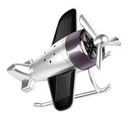 Ambientador solar para coche, ambientador de perfume de coche | Difusores de coche Ambientador de coche - Ambientadores automotrices para aviones de hélice, decoración de coche linda
