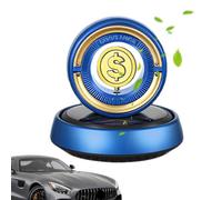 Ambientador solar para coche, ambientador solar giratorio para coche | Eliminador de olores de coche de pieza giratoria,Perfume para coche, accesorios para automóviles, ambientador creativo, elimina