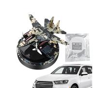 Ambientador solar para coche, aromaterapia rotativa para coche con energía