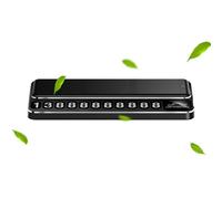 Ambientador solar para coche con energía solar, ambientador solar para coche, purificador de aire para coche, ambientadores solares rotativos para coche, con matrícula de estacionamiento,