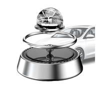Ambientador solar para coche, difusor de aire para coche, adornos de perfume solar con diseño giratorio, difusor de coche, decoración de salpicadero de coche para la familia