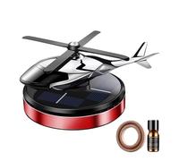 Ambientador solar para coche, difusor de aromaterapia de helicóptero