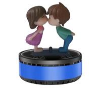 Ambientador solar para coche, difusor de fragancia para coche, difusor de fragancia, aromaterapia para coche, figuras de abrazo giratorias, ambientadores automotrices, decoración de coche