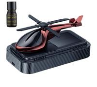 Ambientador solar para coche, difusor para coche,Exquisitos ambientadores automotrices en forma de helicóptero - Ambientador de perfume para automóvil, ambientador de lujo para automóvil que ahorra en