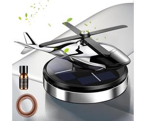 Ambientador solar para coche, diseño de rotor, helicóptero Airr Freshenerr, purificador de aroma, difusor de aromaterapia para coche, accesorios para decoración de interiores