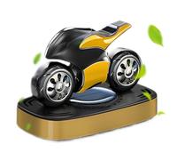 Ambientador Solar para Coche,Eliminador de Olores para Motocicleta | Desodorizador Giratorio con Energía Solar para Vehículos y Espacios Interiores