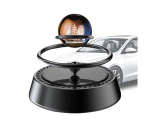 Ambientador Solar Para Coche | Obsidiana No Se Requiere Energía Adornos De Perfume Solar Del Coche, Aromaterapia Del Coche, Consola Central Del Coche, Bloqueo De Perfume Natural