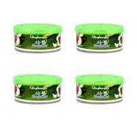 Ambientador sólido, 4 aromas, baño y hotel, desodorante de fragancia que elimina olores (aroma a manzana, 4 piezas)