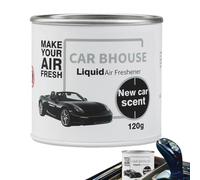 Ambientador Sólido,Ambientador Sólido para Coche, sólido para salpicadero de 120 g, duradero - Eliminador de olores interiores de automóviles para viajes cortos y desplazamientos para sedán