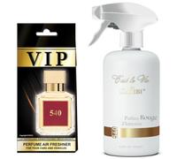 Ambientador VIP Perfume I Inspirado en Perfume Rouges 540 | Aroma Amaderado Floral | 250 ml | Sin Alcohol | Spray Textil y Difusor | Uso en Coche, Hogar y Ropa | Larga Duración