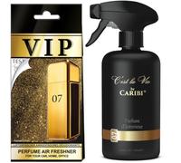Ambientador VIP Perfume I Inspirado en PERFUMES | Aroma perfume duradero | 250 ml | Spray Textil y Difusor | Uso en Coche, Hogar y Ropa | Larga Duración (Referencia - -07)