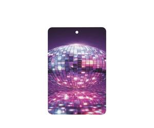 Ambientadores abstractos de bola de discoteca para coche, 4 unidades, tarjetas perfumadas colgantes, tarjetas perfumadas para coche, tabletas de aromaterapia