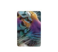 Ambientadores abstractos de tigre para coche, 4 unidades, tarjetas perfumadas colgantes, tarjetas perfumadas para coche, tabletas de aromaterapia